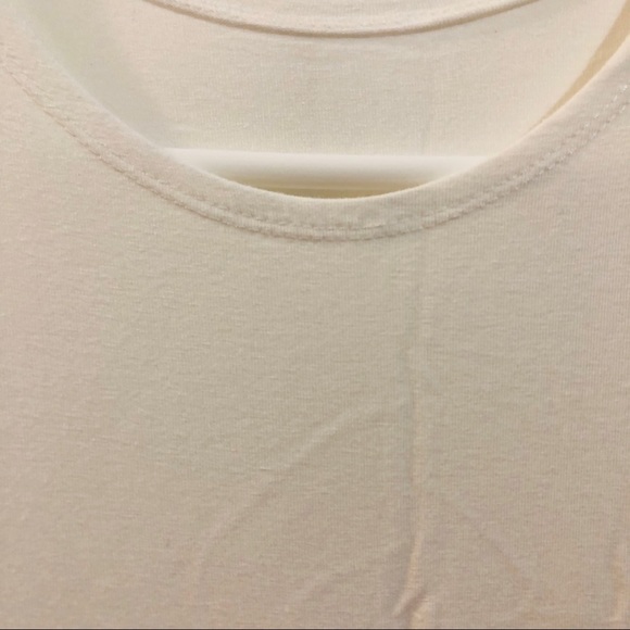 White Open Front Shirt - Picture 4 of 8